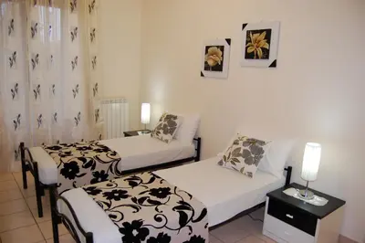 Letto o letti in una camera di Albicocche House