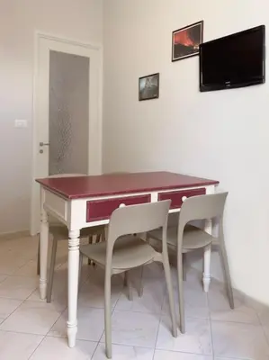 TV o dispositivi per l'intrattenimento presso Le Cento Sculture Apartment