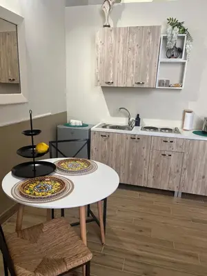Cucina o angolo cottura di mandarino & limone casa vacanze