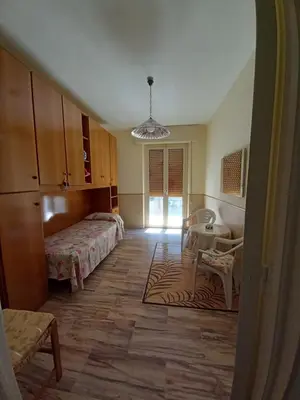 Letto o letti in una camera di Casa Aleida