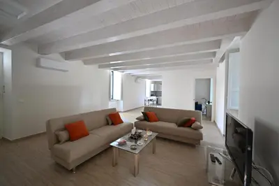 Area soggiorno di Charm and Quiet CATANIA