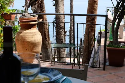 Balcone o terrazza di Villa Cavallaro