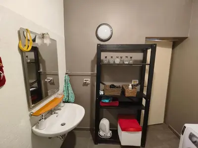 Bagno di RetroEtnea - Appartamento in centro storico - con camere comunicanti