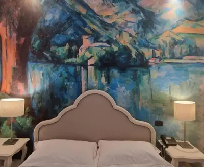 Letto o letti in una camera di Art & Jazz Hotel