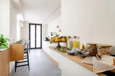 Cibo presso il bed & breakfast o nelle vicinanze