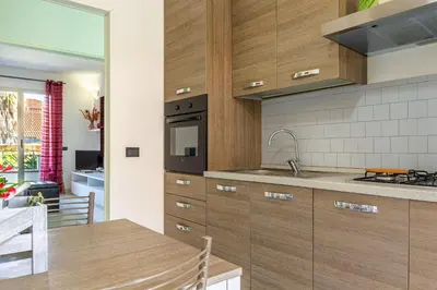 Cucina o angolo cottura di Villa TreA