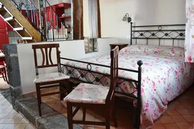 Letto o letti in una camera di Agriturismo Dolcetna