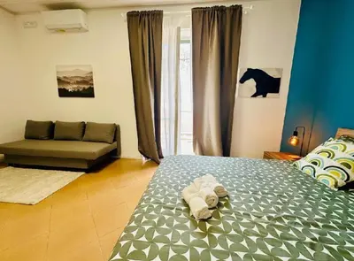 Letto o letti in una camera di Sicilian Vibes Rooms With Suite
