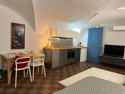 Cucina o angolo cottura di Sicilian Vibes Flat in Palazzo Storico