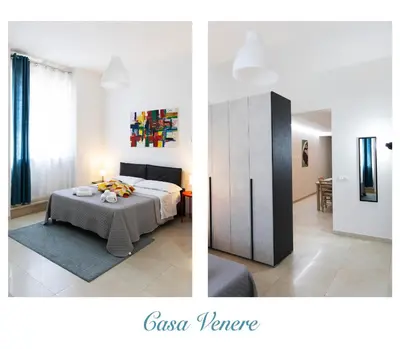 Letto o letti in una camera di Casa Venere