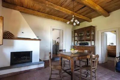 Cucina o angolo cottura di Casa Rosa