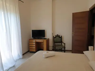 Letto o letti in una camera di Belfiore house