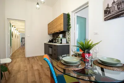 Cucina o angolo cottura di Luni Apartment Catania centro