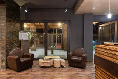 Area soggiorno di Corten Hotel