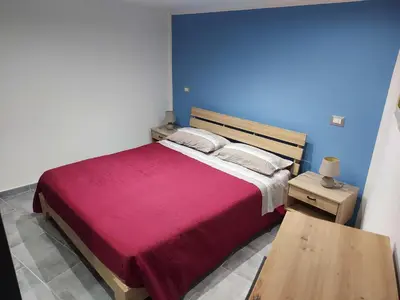 Letto o letti in una camera di Blu Etna Casa Vacanze