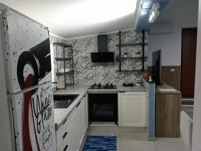 Cucina o angolo cottura di Blu Etna Casa Vacanze