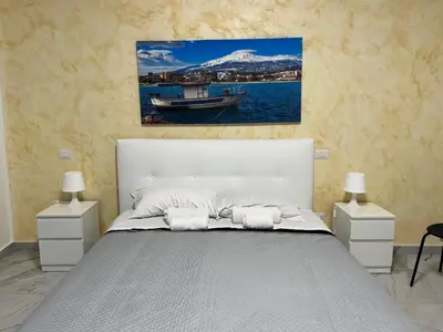 Letto o letti in una camera di Stone House 2