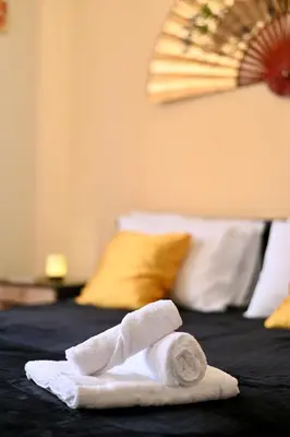 Letto o letti in una camera di Etna Volcano Relais- Indipendent Villa