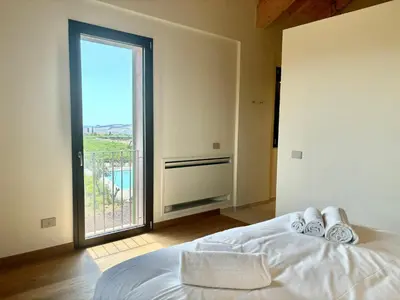 Letto o letti in una camera di Tenuta Coco
