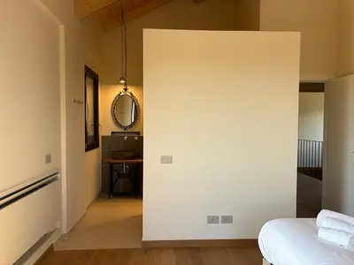 Letto o letti in una camera di Tenuta Coco