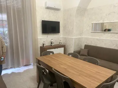TV o dispositivi per l'intrattenimento presso Baiocco house