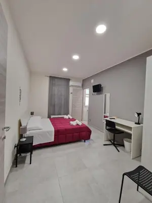 Letto o letti in una camera di B&B Sei Palme