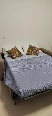 Letto o letti in una camera di Little Rose