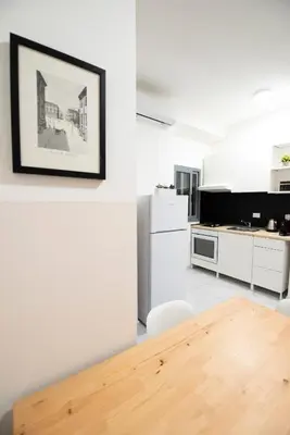 Cucina o angolo cottura di Genova Loft, City Centre Shopping District