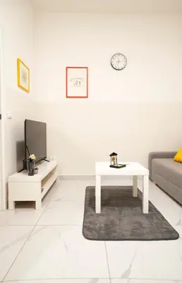 Area soggiorno di Genova Loft, City Centre Shopping District