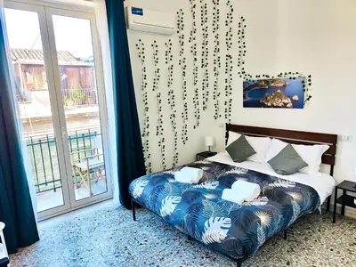 Letto o letti in una camera di TerrAmare B&B