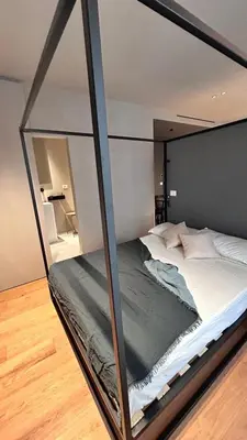 Letto o letti in una camera di Berht - Appartamenti al centro di Catania