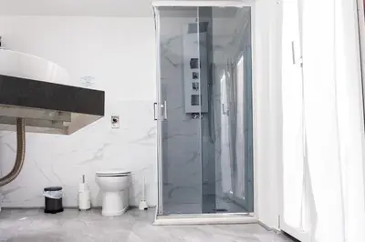 Bagno di VOLCANO'S SUITE - MANDORLO - The First Eco - Chic Suite in Sicily