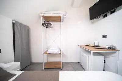 Cucina o angolo cottura di VOLCANO'S SUITE - UVA - The First Sustainable Eco - Chic Suite in Sicily - Room