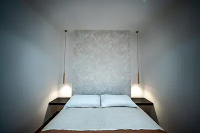Letto o letti in una camera di Visula