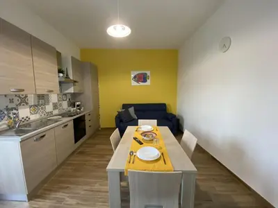 Cucina o angolo cottura di Il cappero casa vacanze