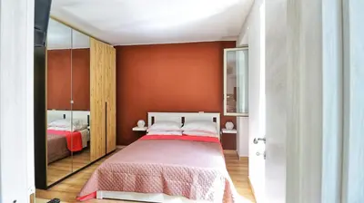 Letto o letti in una camera di Casa Santa Marta