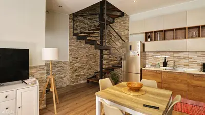 Cucina o angolo cottura di Casa Santa Marta