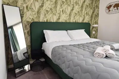 Letto o letti in una camera di Dimora del Lume