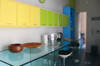 Cucina o angolo cottura di Casa Carolina