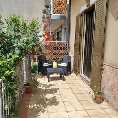 Patio o area all'aperto di Casa vacanza 'A casa dei Nonni 1'