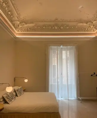 Letto o letti in una camera di Casa Dibbi Catania Centro Intero appartamento