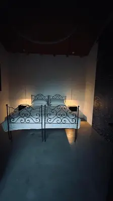Letto o letti in una camera di Palmento San Nicolò