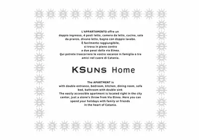 Planimetria di KSuns Home