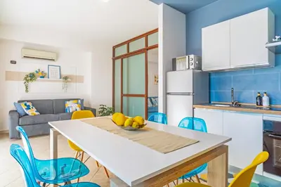 Cucina o angolo cottura di MELA your home between Sea and Etna