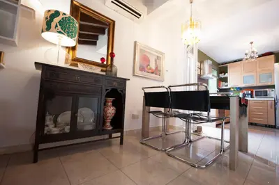 Cucina o angolo cottura di La Scala Bianca