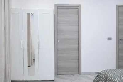 Letto o letti in una camera di Adelina House