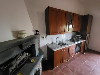 Cucina o angolo cottura di Etnea99 la tua casa tra Etna e il mare