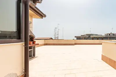 Balcone o terrazza di GuestHost - Apartment with Terrace in Aci Catena