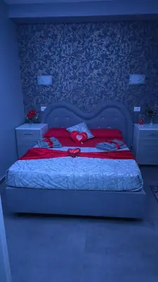 Letto o letti in una camera di B&B la marica