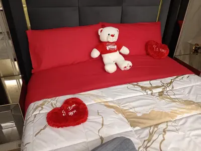 Letto o letti in una camera di B&B la marica